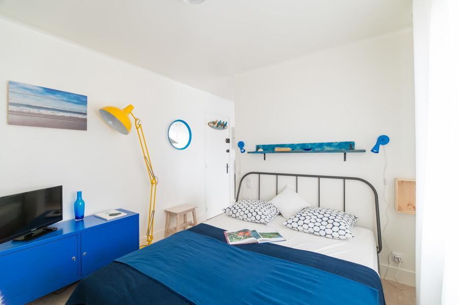 Le Studio Bleu De La Gare Vieux-Boucau-les-Bains Bagian luar foto